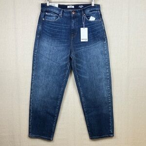 Kensie Jessica High Rise Cropped Barrel Jeans Size 10/30 NWT